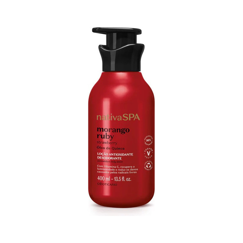 Nativa Spa Loción Hidratante Corporal Morando y Ruby 400 ml